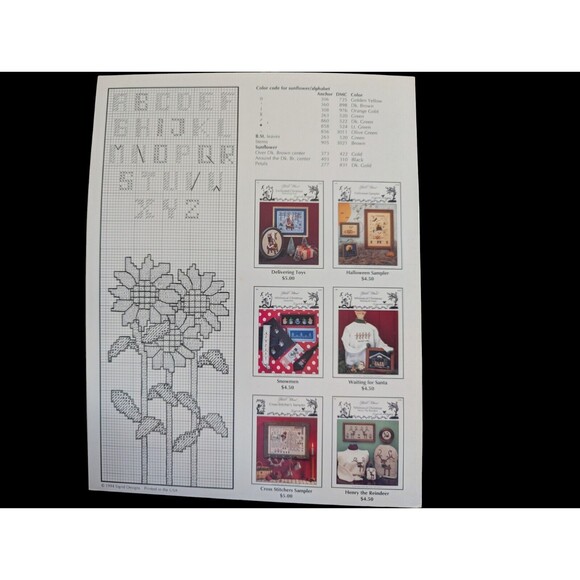 Sigrid Designs Thimb Elena My Dream Garden Floral Cross Stitch Pattern #34 - Picture 2 of 3